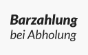 Barzahlung bei Abholung
