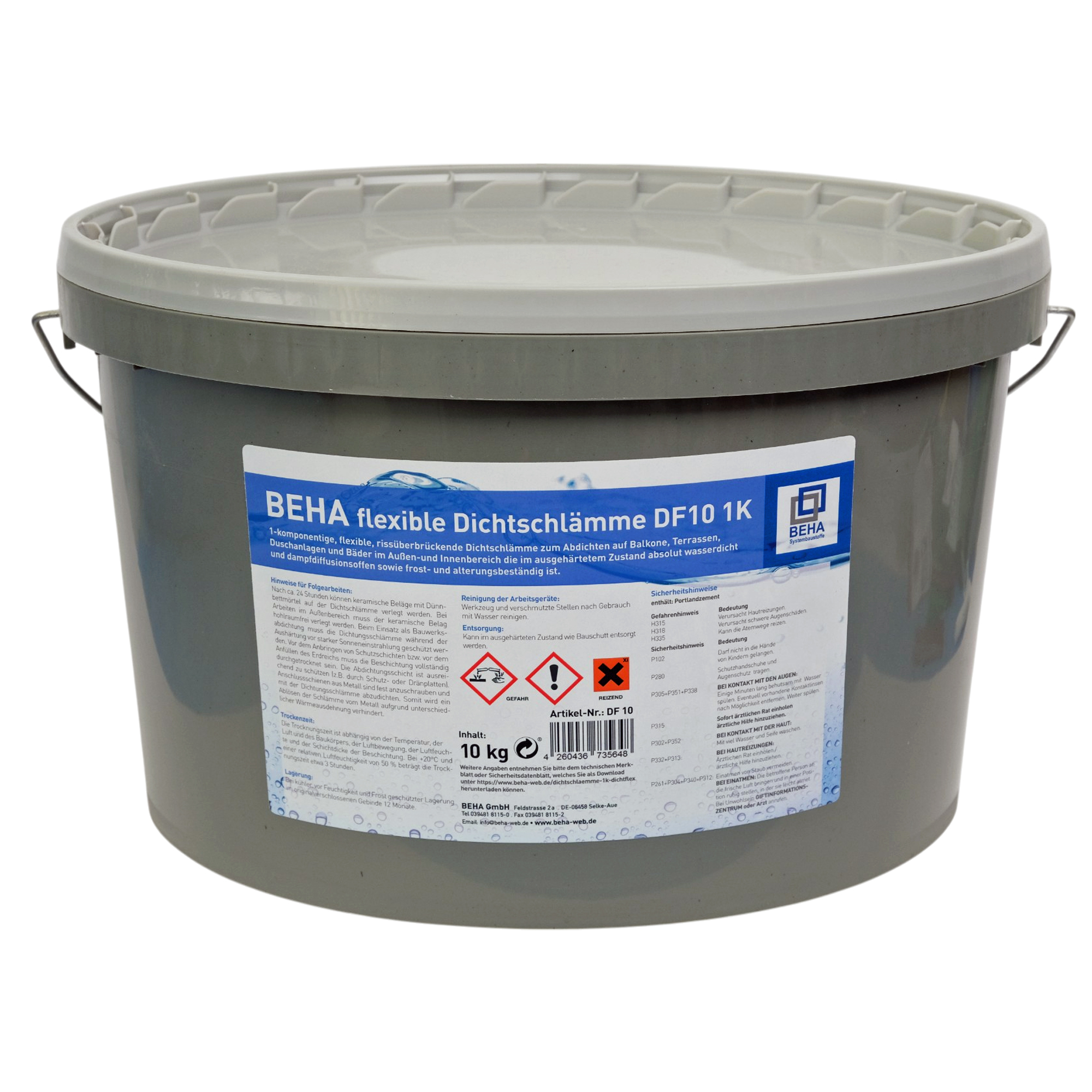 10 kg Profi Dichtschlämme  1K