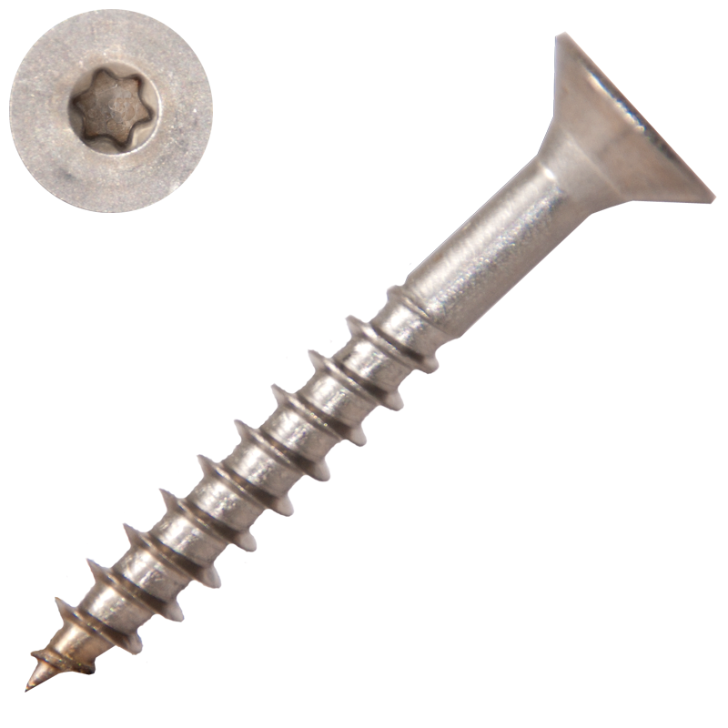 Spanplattenschrauben V2A Holzschrauben