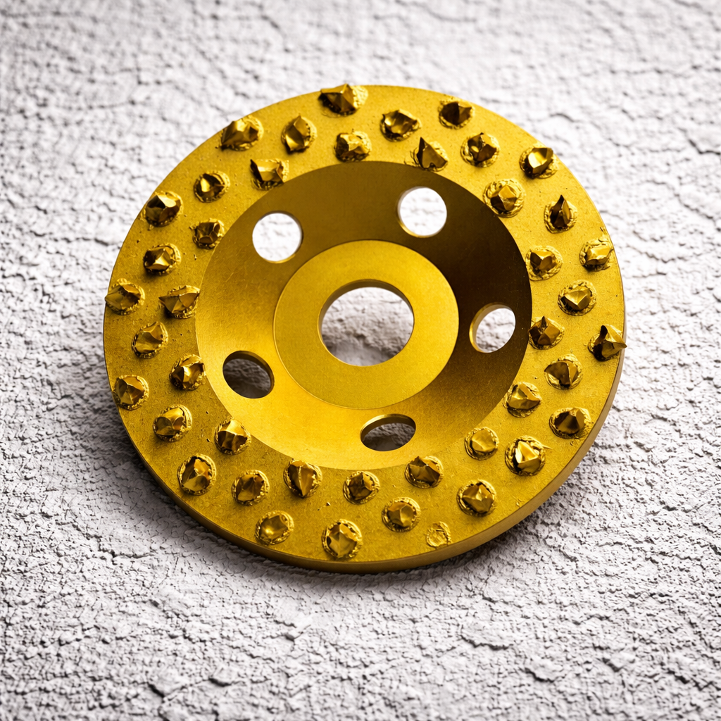 Hartmetall Schleifteller Ø 125 mm grobe Ausführung