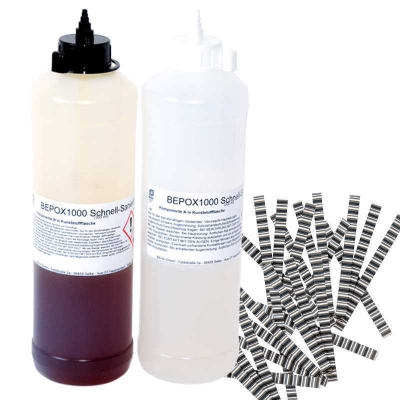 BEPOX1000 + 30 Stk. Estrichklammern