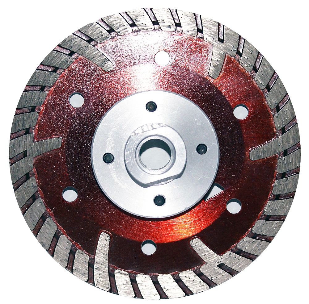 Diamanttrennscheiben mit M14 Flansch für bündiges Schneiden von Stahlbeton, Naturstein, Granit