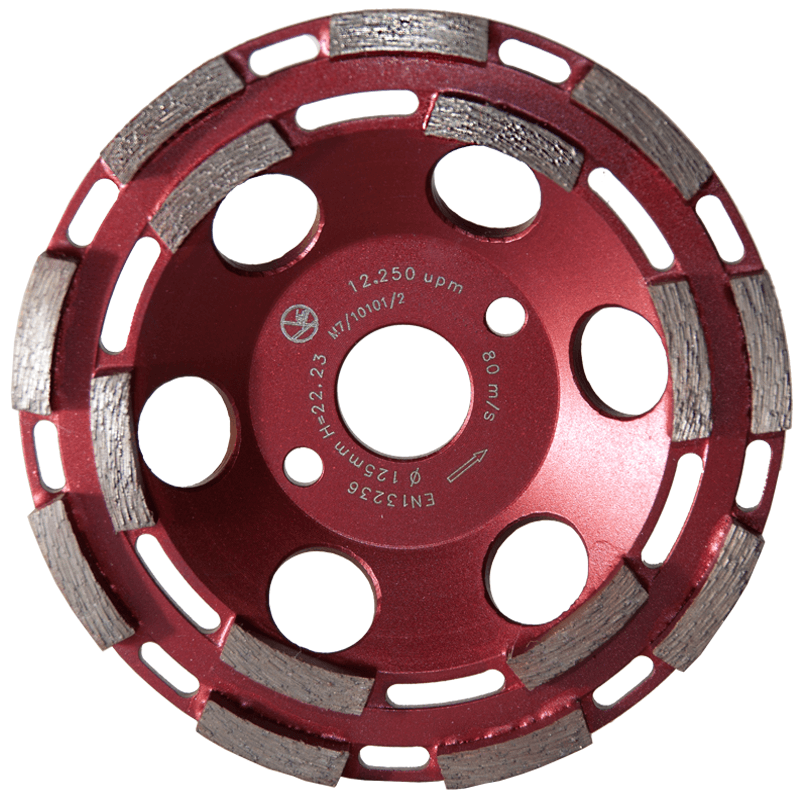 Diamantschleiftopf "BLAZE" für Estrich Fliesenkleber Putz Beton Naturstein u.v.m.