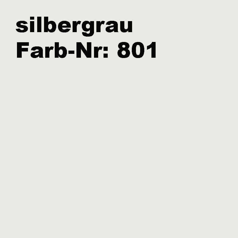 Fugenmörtel - silbergrau - Farb-Nr: 801