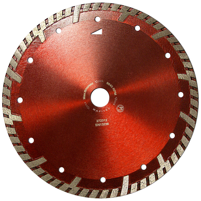 Diamantscheibe für Granit, Beton Naturstein