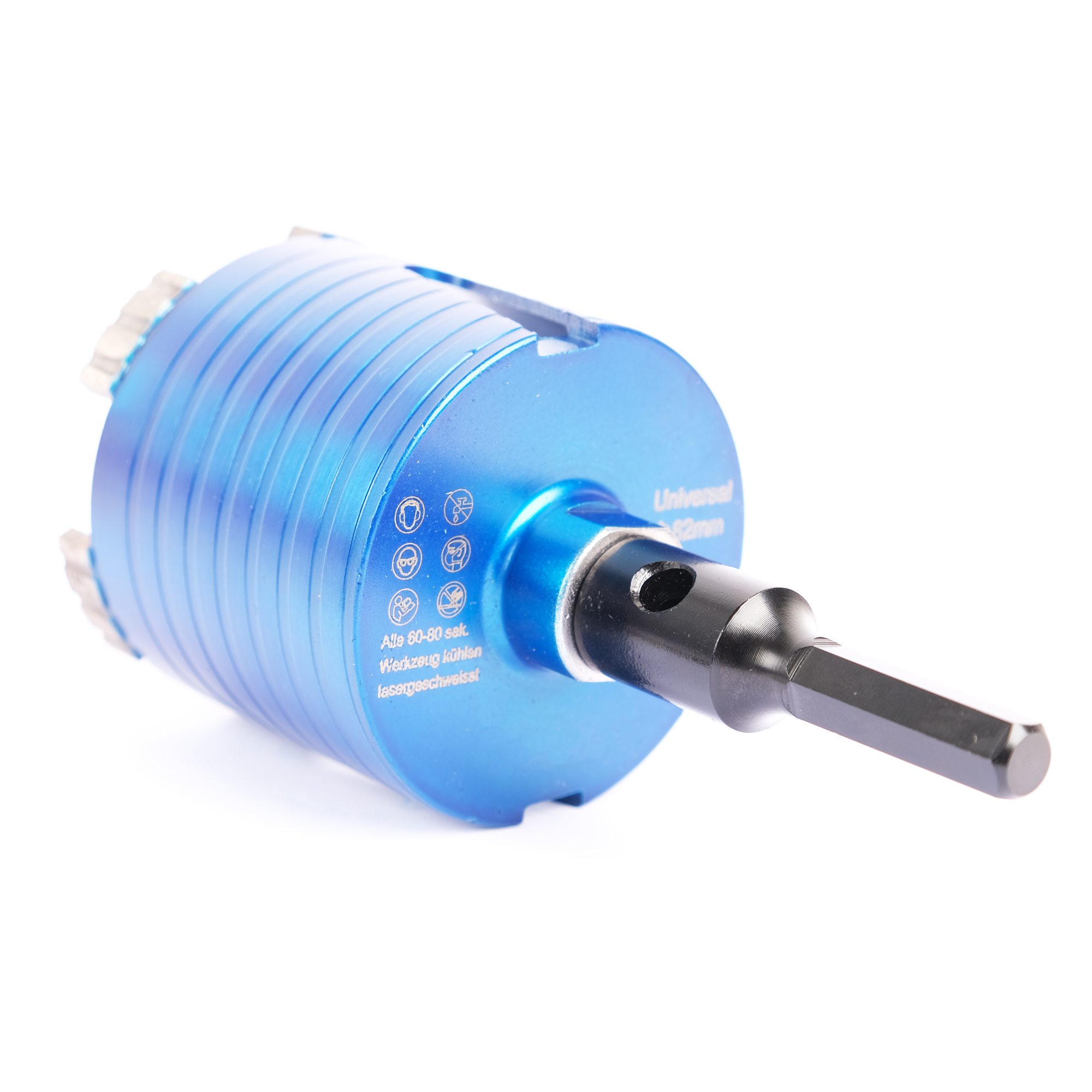 Bohrkrone Ø82mm Sechskant-Aufnahme