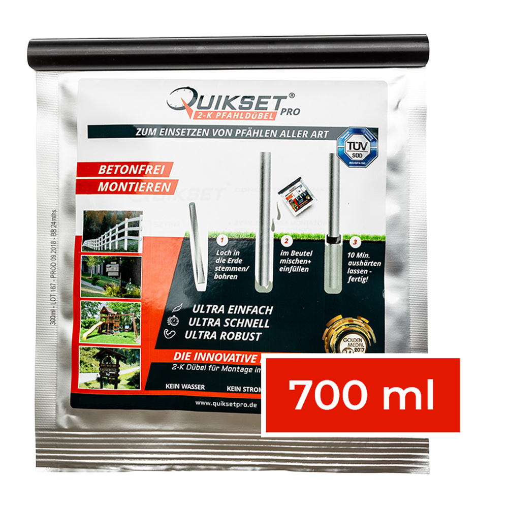 Quikset Pro, 700 ml