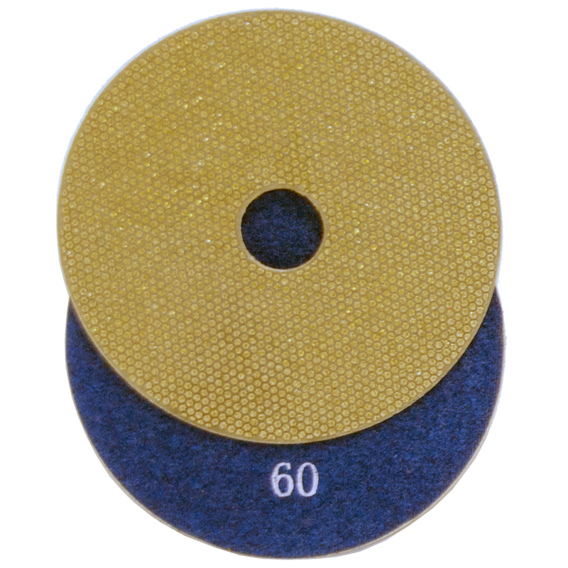 Diamantschleifpads Ø100mm | Korn 60