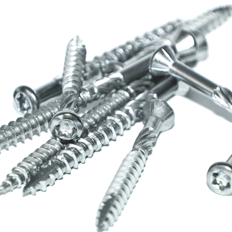 Terrassenschrauben Edelstahl C1 INOX