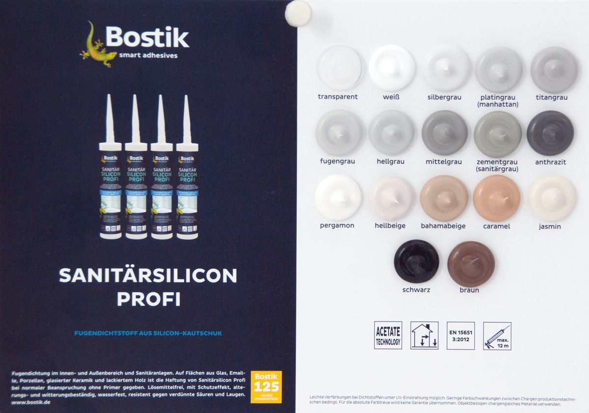 BOSTIK Sanitär Silicon PROFI