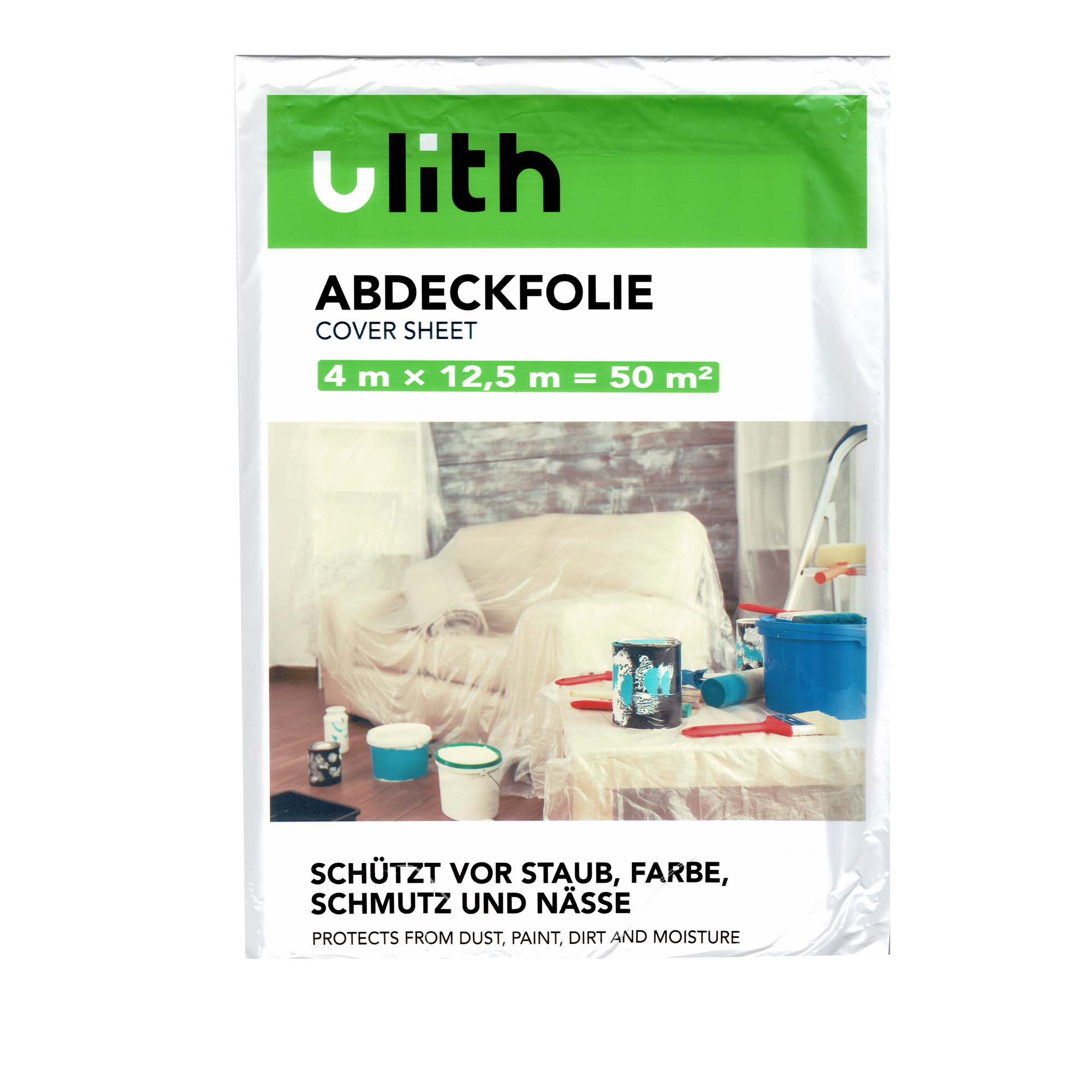 Maler Abdeckfolie 4 x 12,5 m | 50 m²