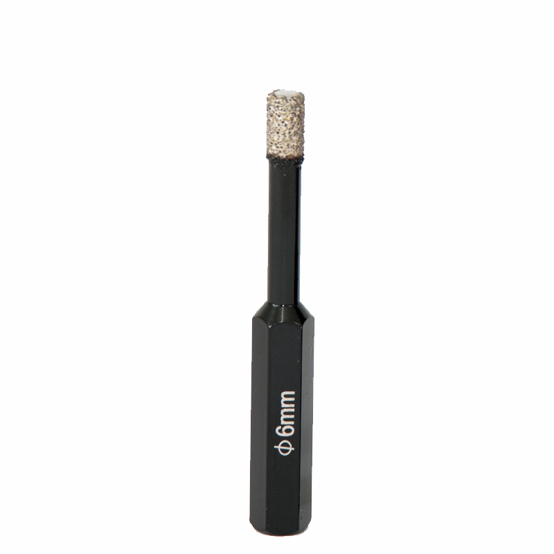 Sechskant- Diamanthohlbohrer Set Ø 6, 8, 10mm