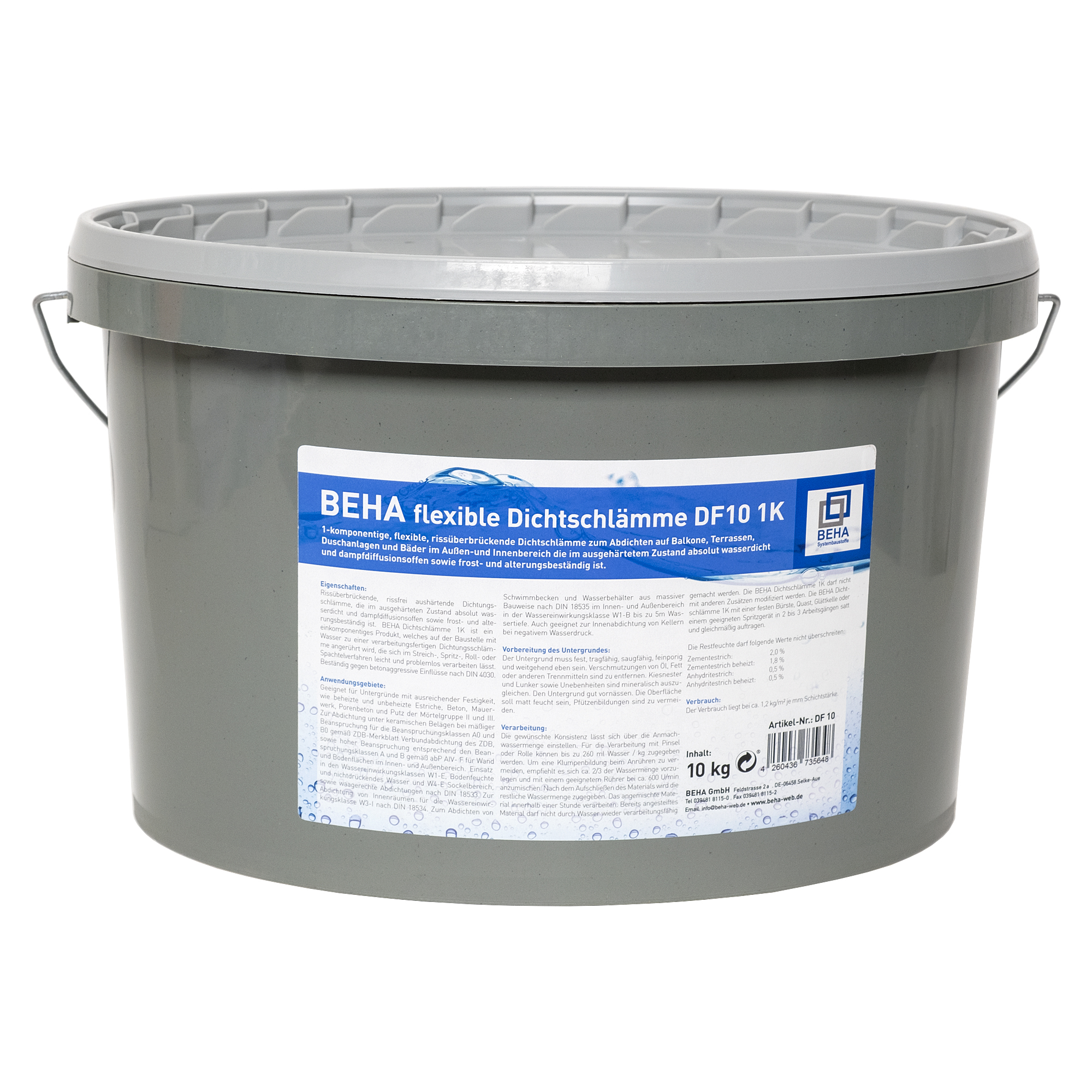 10 kg Profi Dichtschlämme  1K