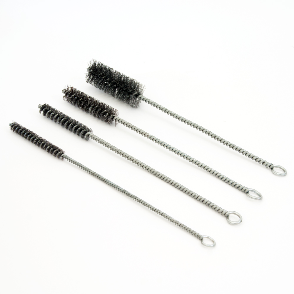 Rundbürsten Set, 4 Stück Bohrlochbürsten Bohrlochreiniger Reinigungsbürsten für Verbundmörtel