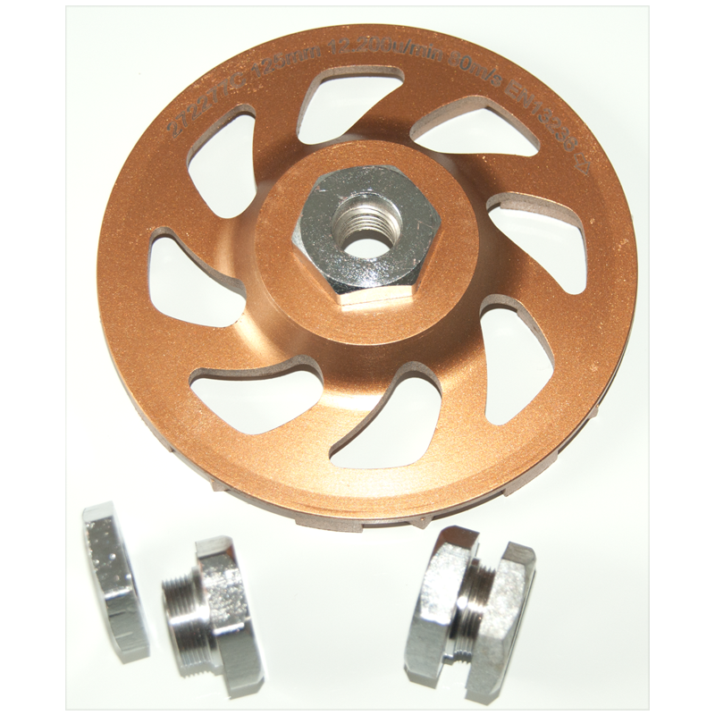 Adapter für Schleiftöpfe