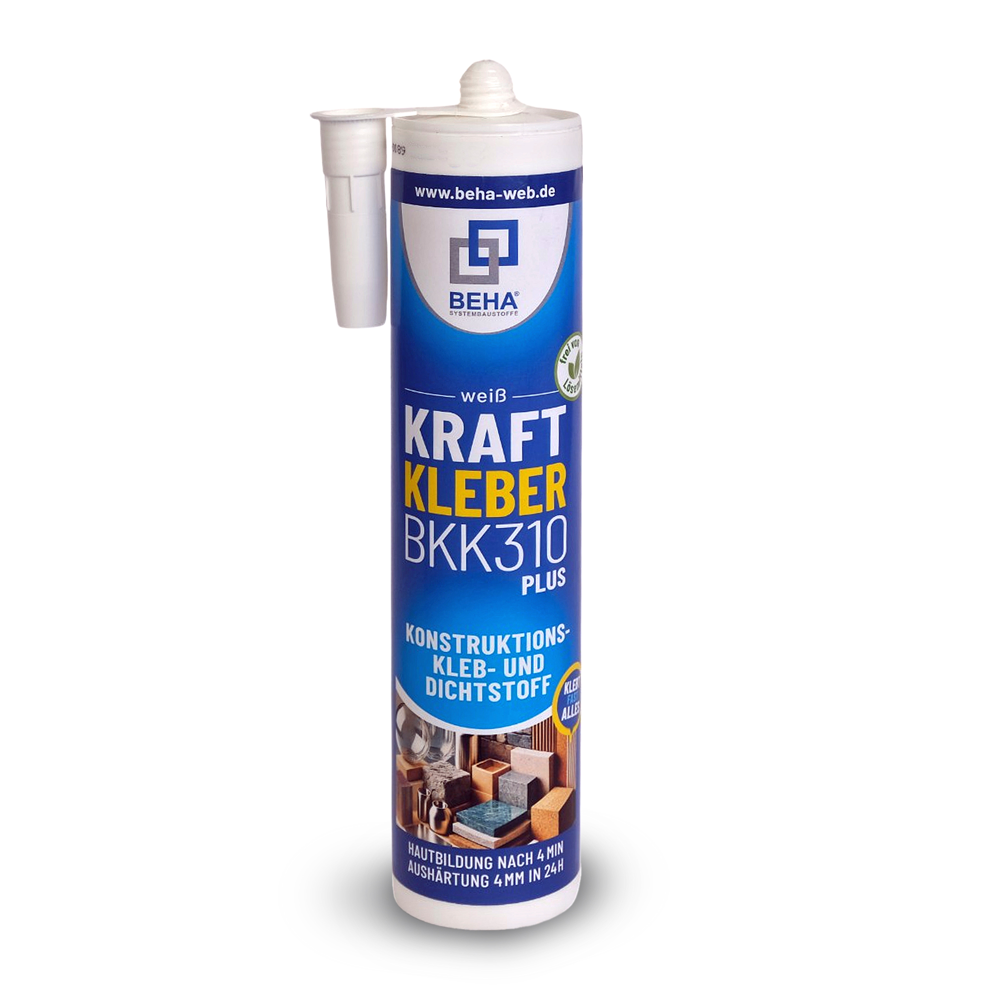 BKK310 Plus Kraftkleber Kleb- und Dichtstoff MS Polymer | Farbe: weiß