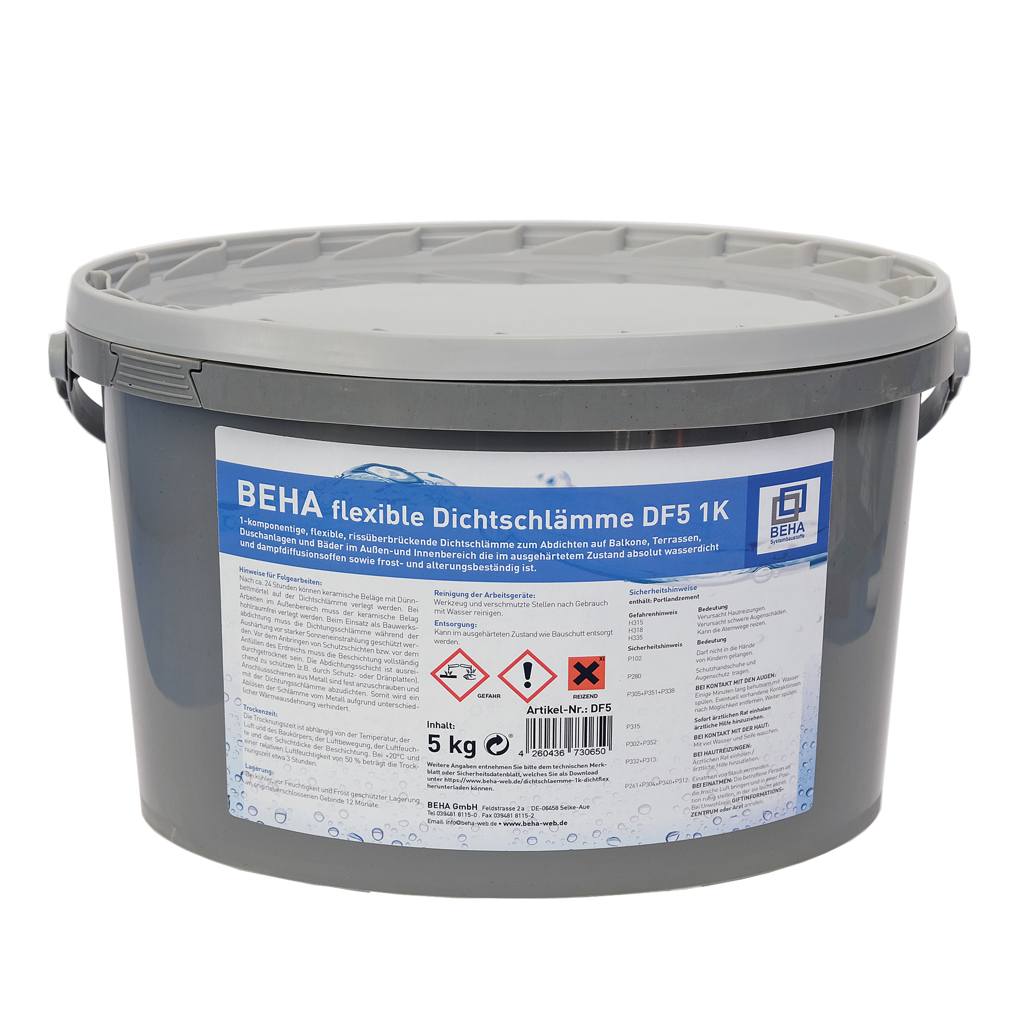 BEHA Dichtschlämme 1K | 5 kg