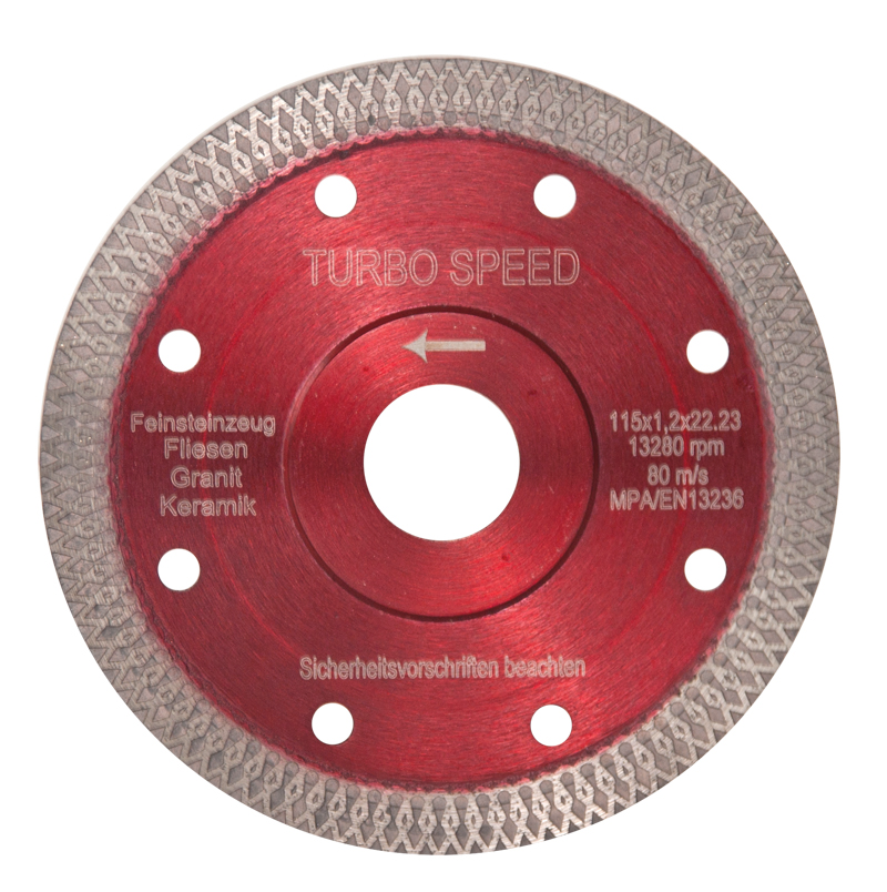Diamantscheibe für Feinsteinzeug Ø115mm