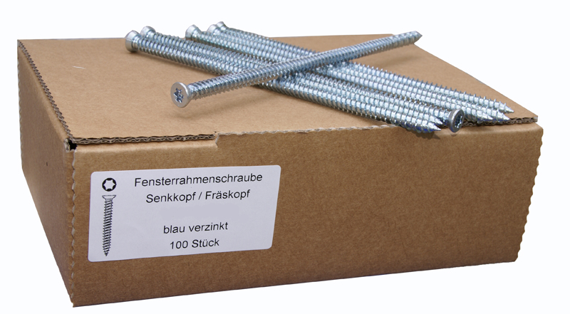 Fensterrahmenschrauben Betonschraube Senkkopf