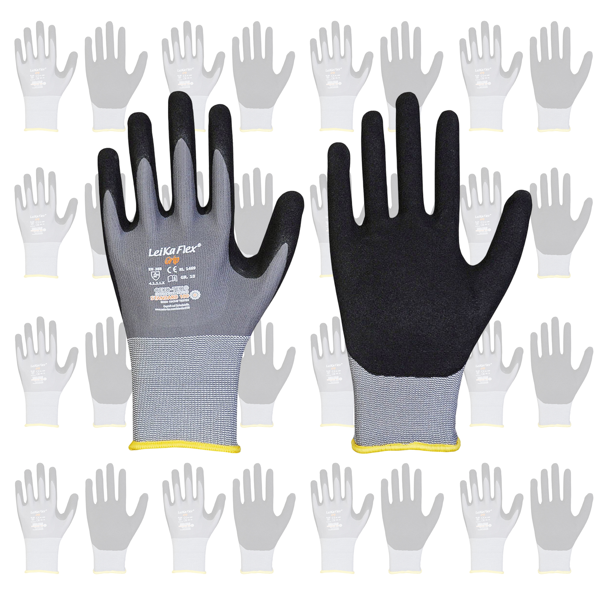 Feinstrick - Handschuh LeiKaFlex Grip