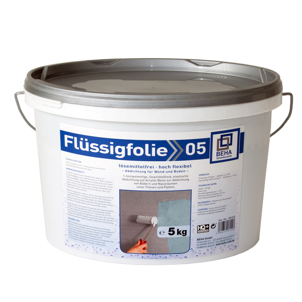 Flüssigfolie Badabdichtung