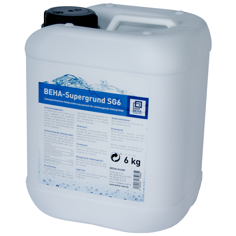 6kg Supergrund Haftgrund Spezialgrundierung SG6