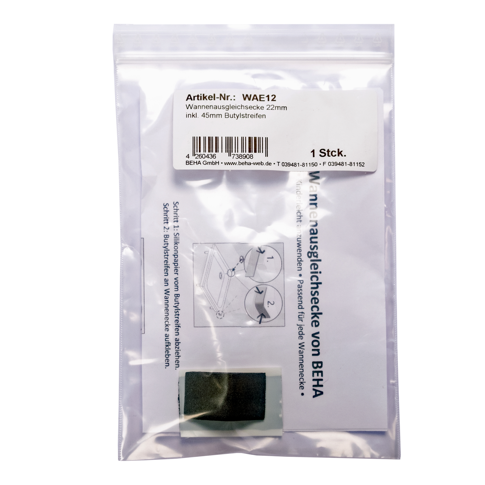 WAE12 Wannenausgleichsecken