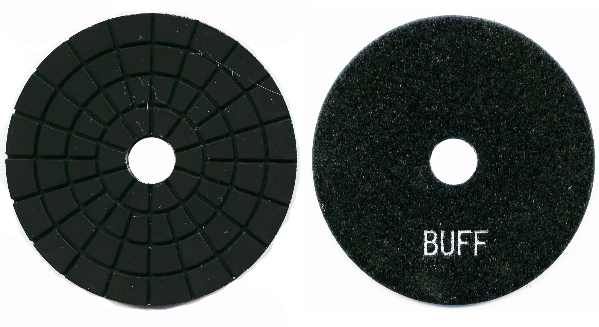 Diamantschleifpad, Polierscheiben Buff