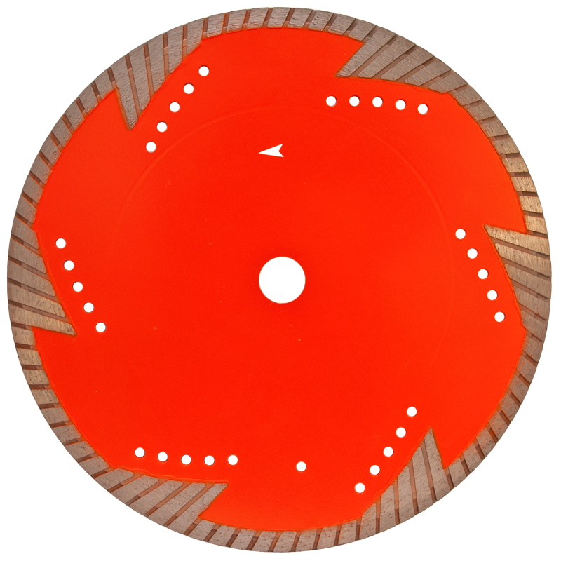 Diamantscheibe mit Turborand