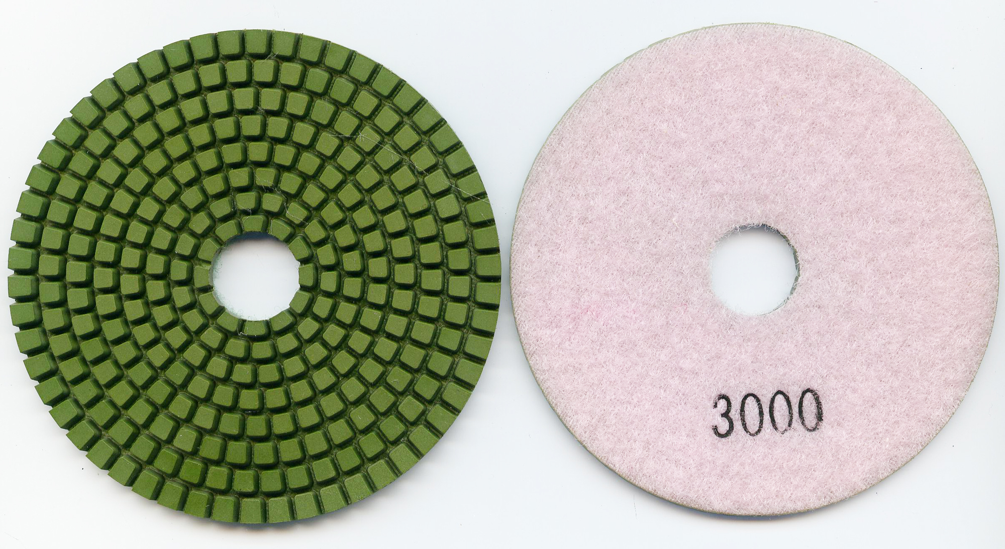 Diamant Schleifpads, Polierscheiiben Körnung 3000