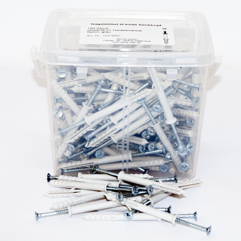 Nageldübel Senkkopf