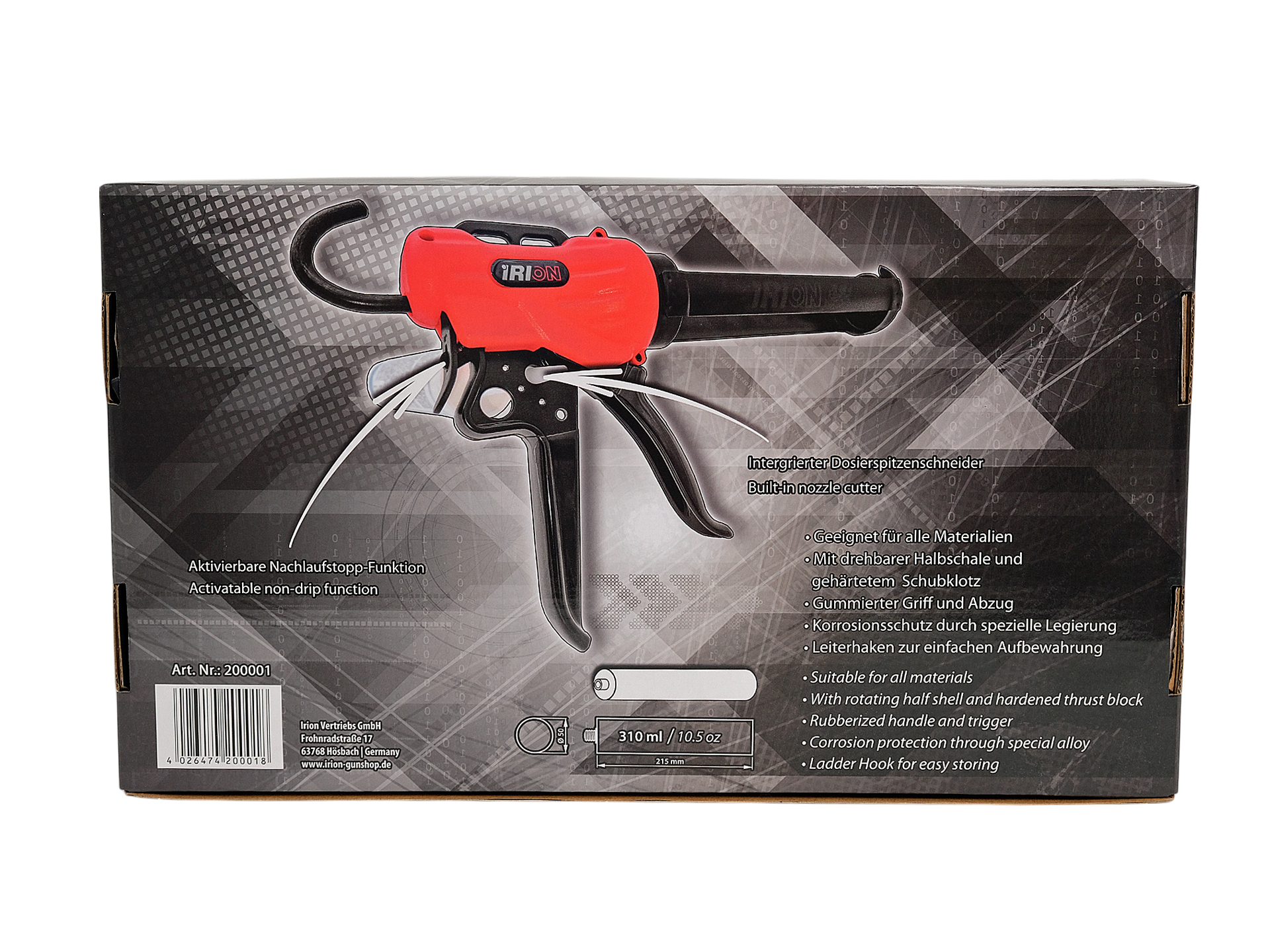 Profi Kartuschenpresse EXCEPT-310