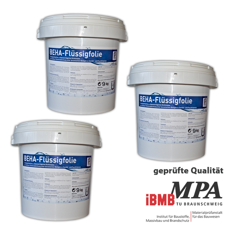 27kg Flüssigfolie Streichfolie Dichtfolie