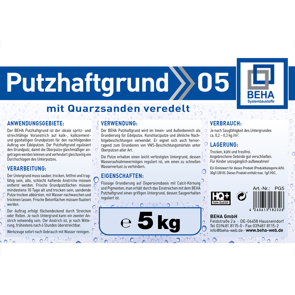 Putzgrund 5 Kg
