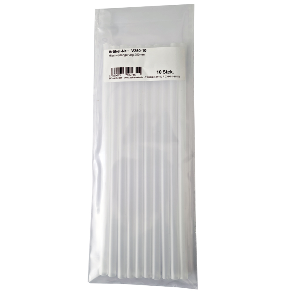 Statikmischer Verlängerung 250mm / 10 Stück