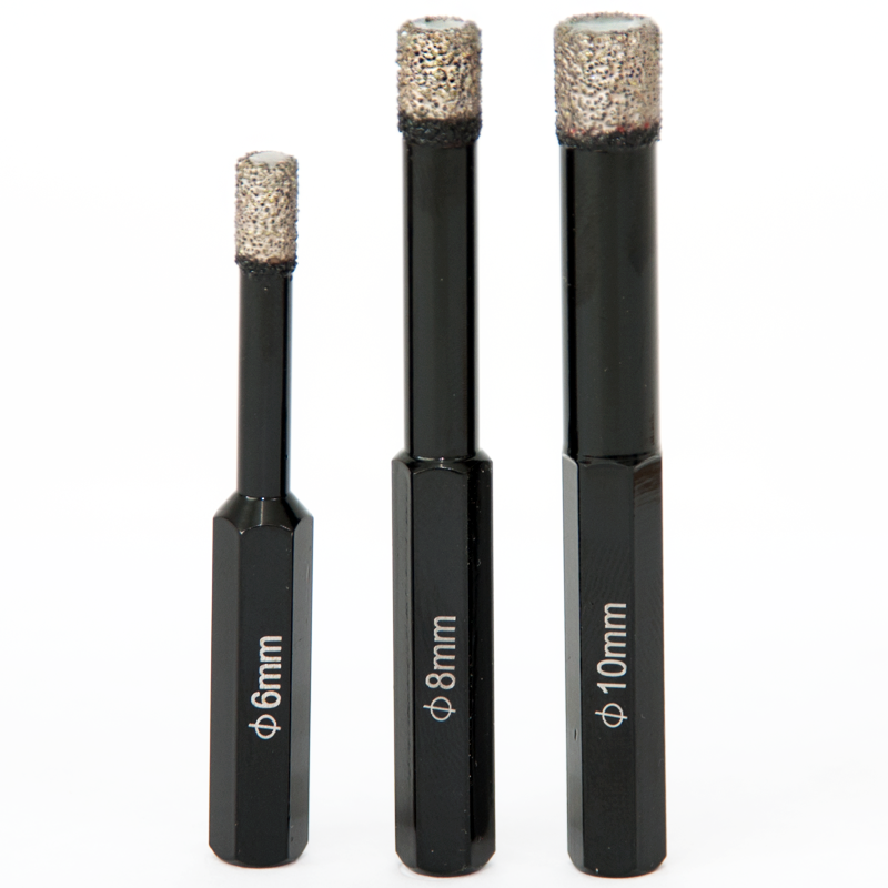 Vakuum beschichtete Diamant Fliesenbohrer