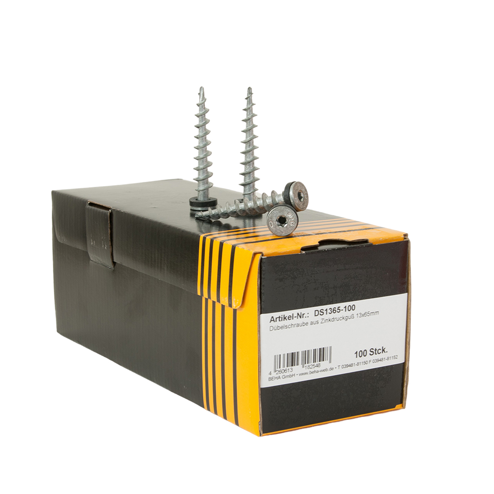 Isolierdübel  Dübelschraube  13 x 65mm