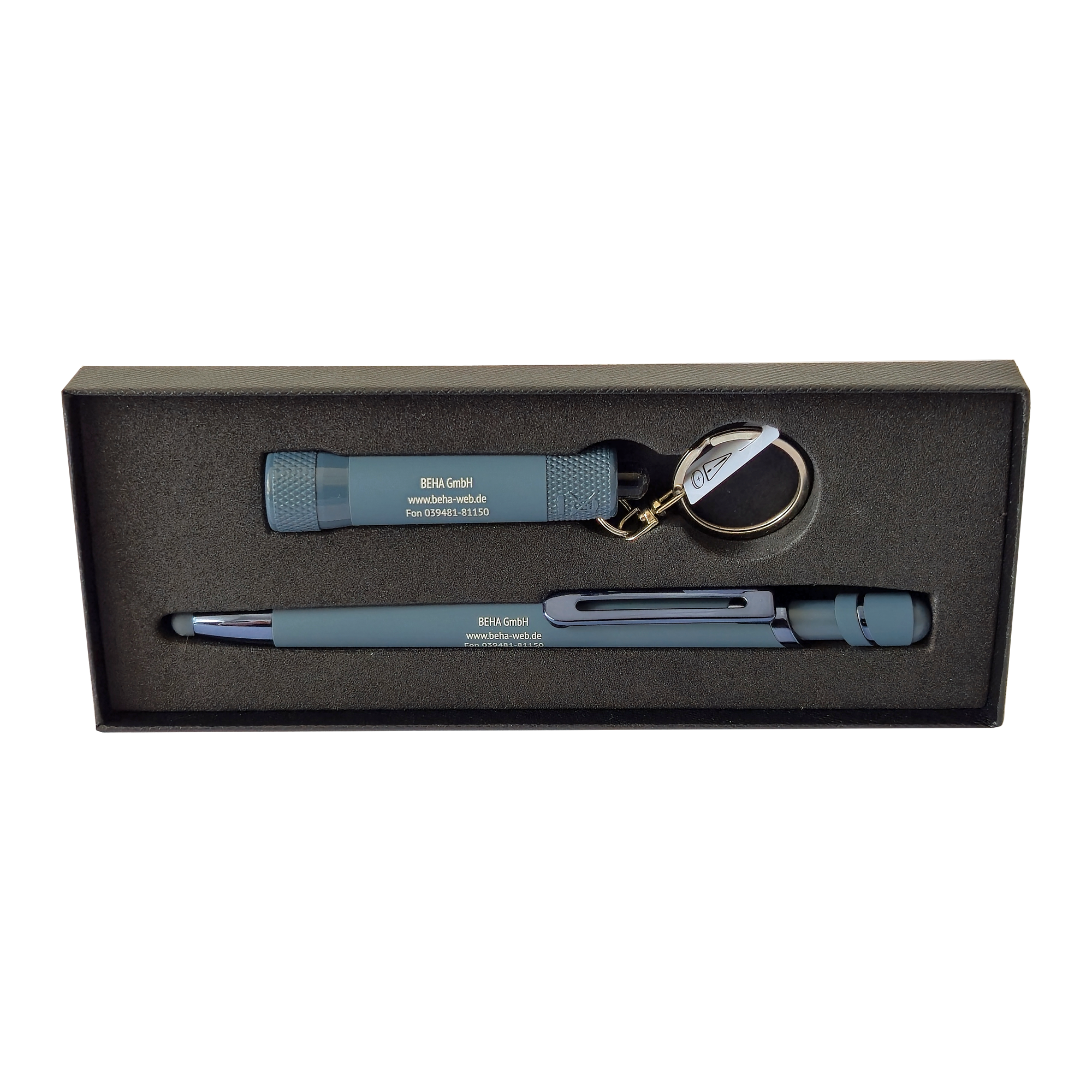 Geschenkset LED Lampe + Kuli