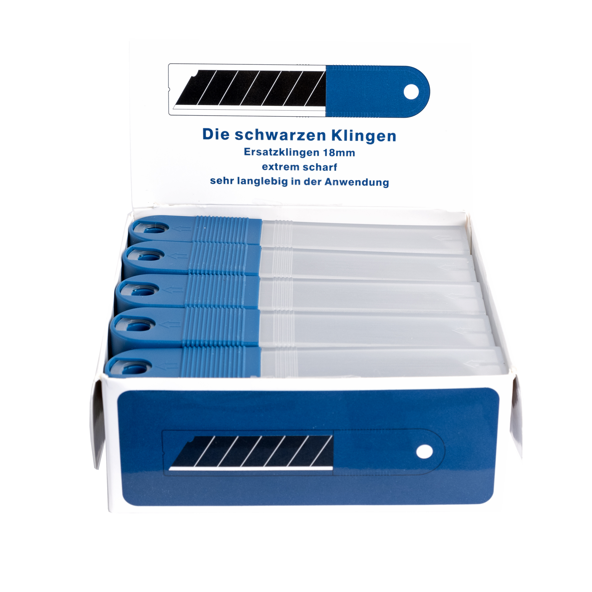 200 Stück Cuttermesserklingen 18 mm