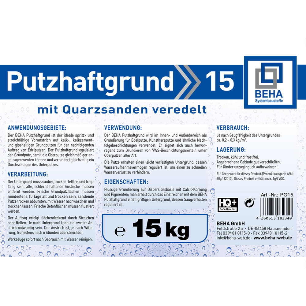 PG7 Putzhaftgrund 7 Kg
