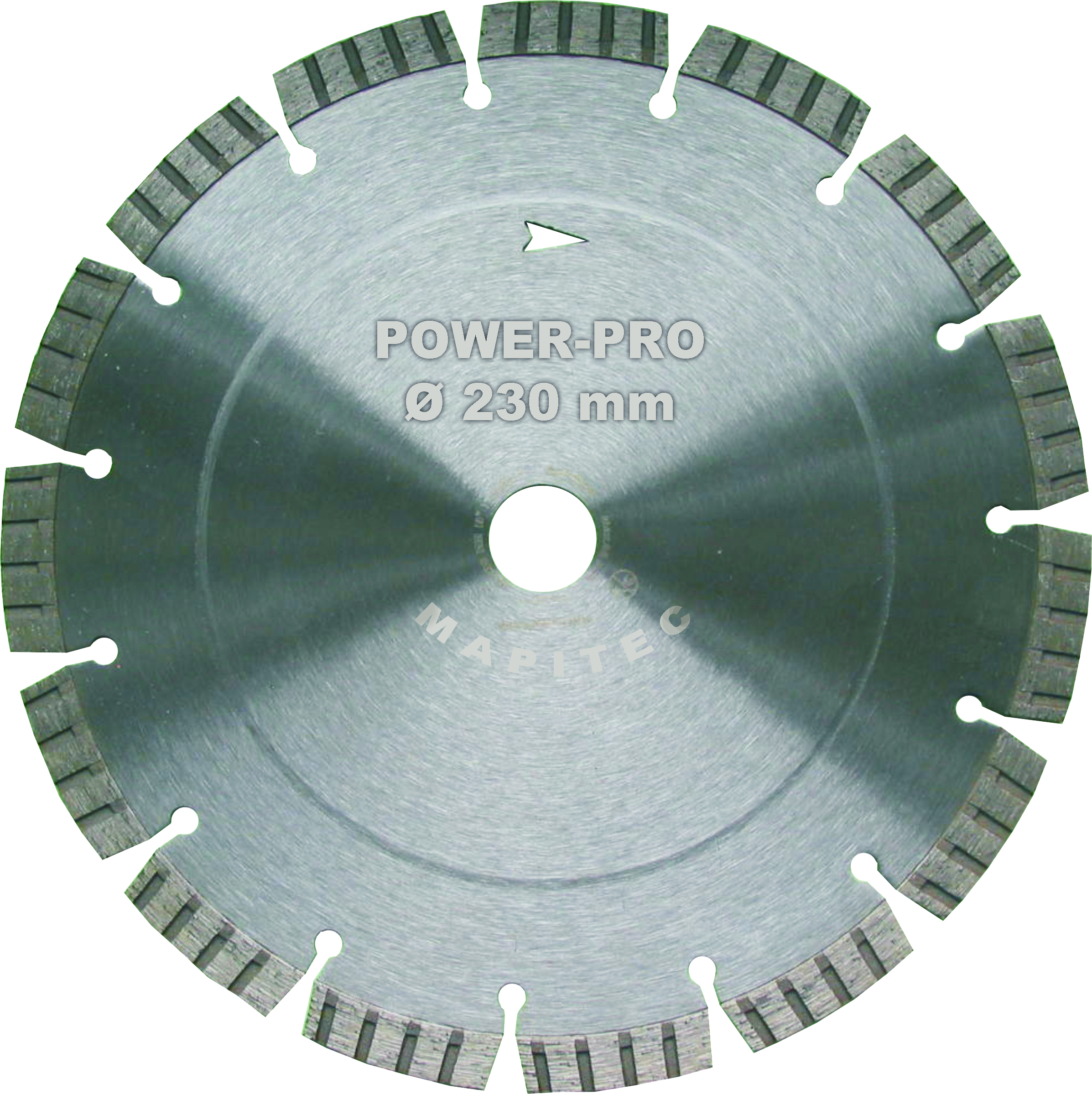 Diamantscheibe Ø 230mm Granit, Beton usw.