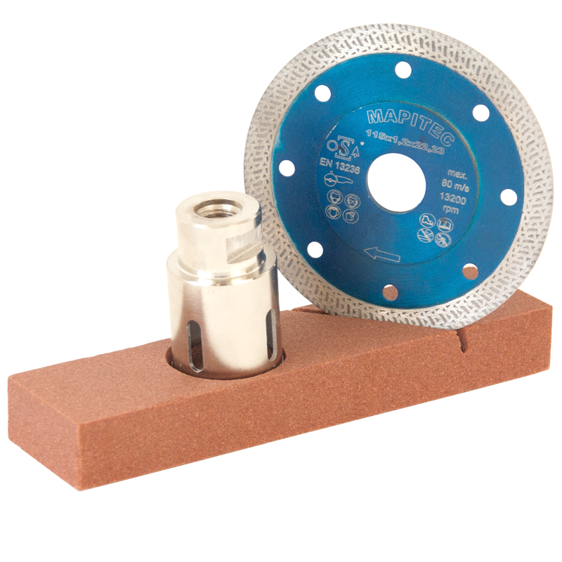 Schärftsein für Diamanthohlbohrer Diamanttrennscheiben