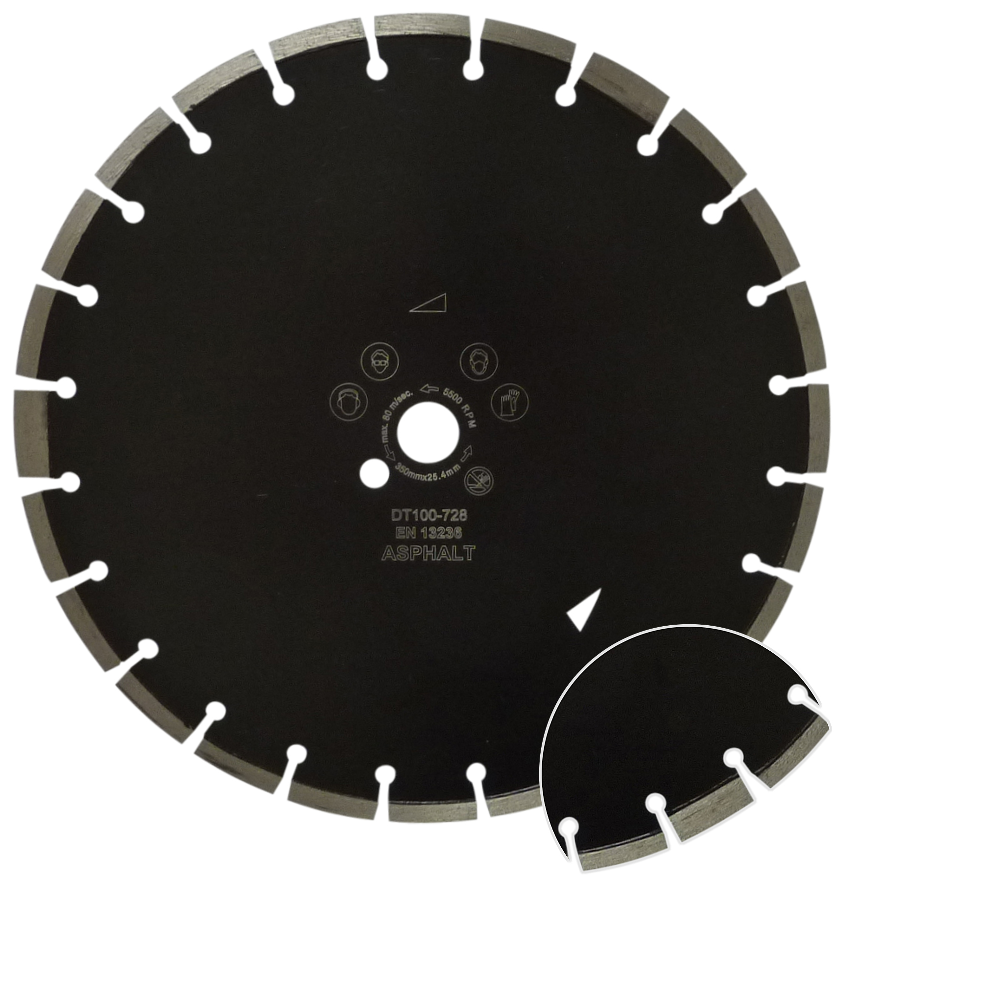 Diamantscheibe Aspahlt Ø300 bis 600mm