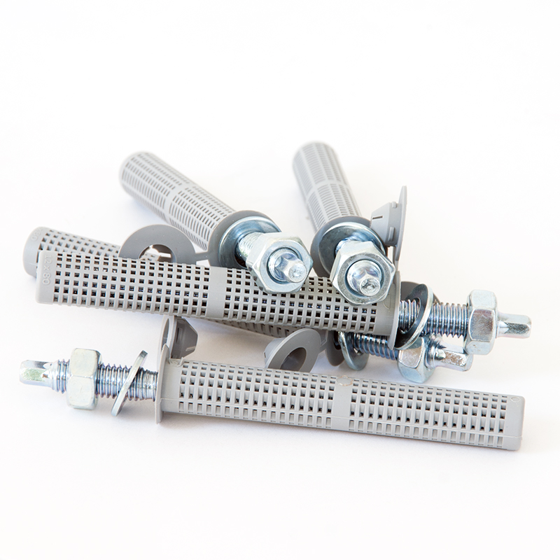 Siebhülsen mit Ankerstangen